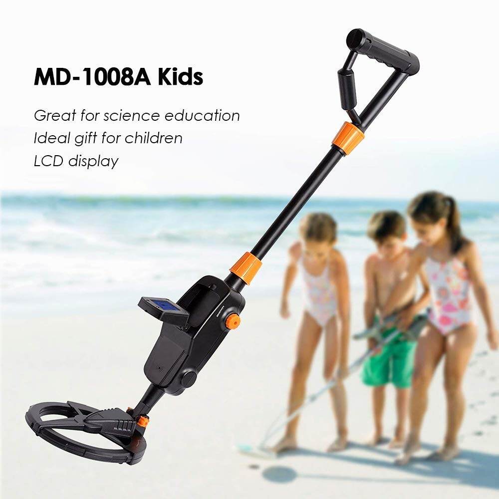MD-1008A vàng dưới lòng đất Máy dò kim loại vàng Digger Thợ Săn kho báu cho trẻ em Máy tìm vàng kho báu