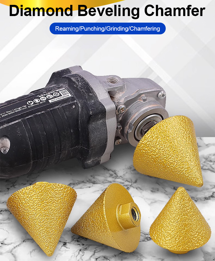 H auger ceramic tile umbrella bit diamond grinding head for hole milling angle mill Harga 65 Ringgit*Penghantaran Percuma