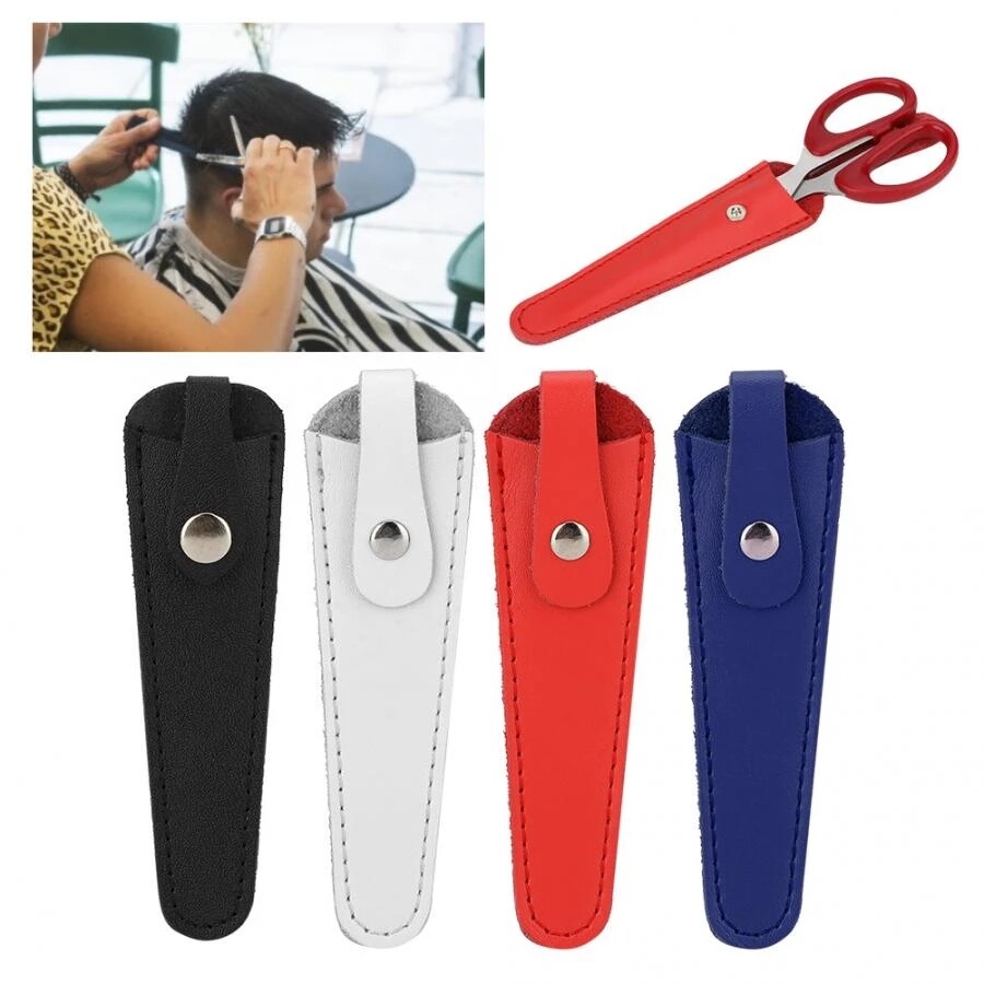 Túi đựng tông đơ bằng da túi bảo vệ kéo gia dụng phụ kiện tiệm cắt tóc cho thợ cắt tóc