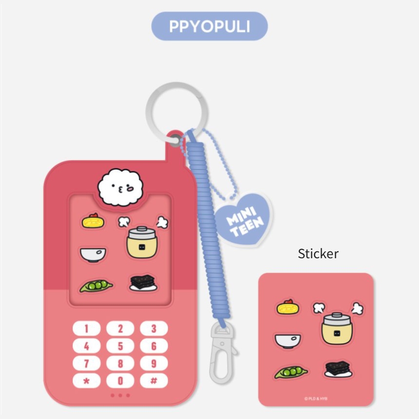 MINITEEN MOBILE CARD CASE SEVENTEEN GOODS