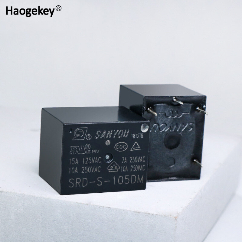 Srd-s-105 112 124dm 4 feet 10a sanyou tiếp sức hf3ff-005 012 024-1hs