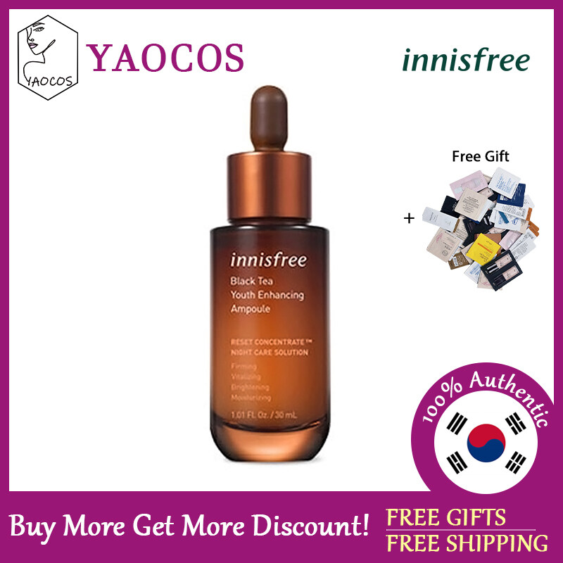 [innisfree] Black Tea Youth Enhancing Ampoule 30ml