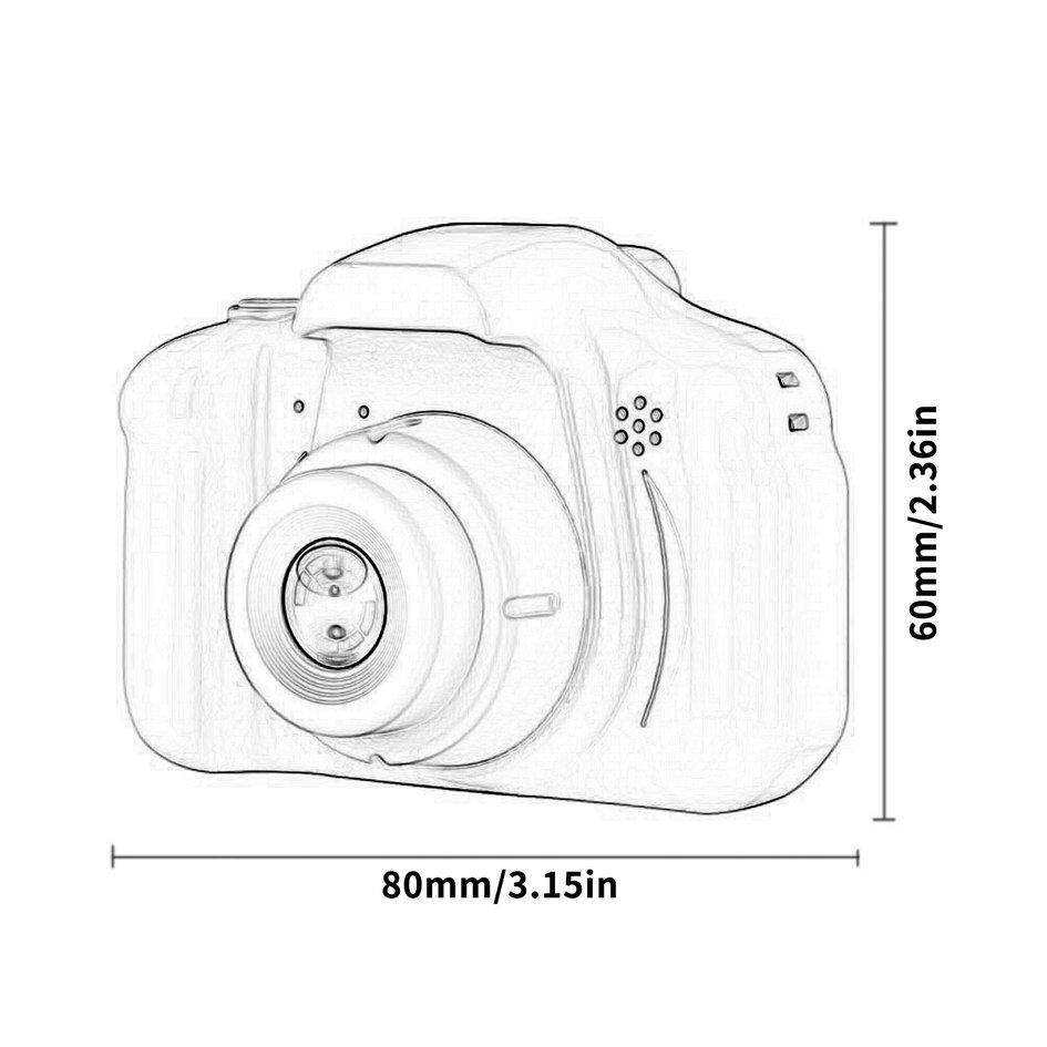Coyen X2 Hd Anak Anak Digital Kamera Kartun Kamera Portabel Slr Kamera Mainan Anak Lazada Indonesia