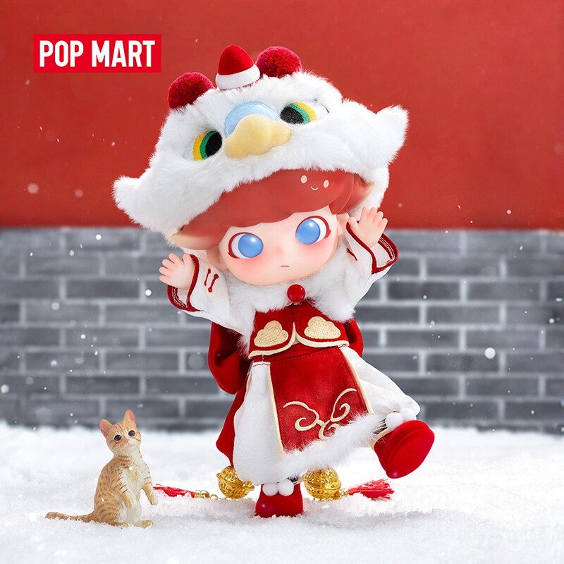 【Lên Kệ Toàn Quốc 27/12 Thời Gian Việt Nam 9H Sáng】POP MART DIMOO Auspicious Lion 1/8 Action Figure