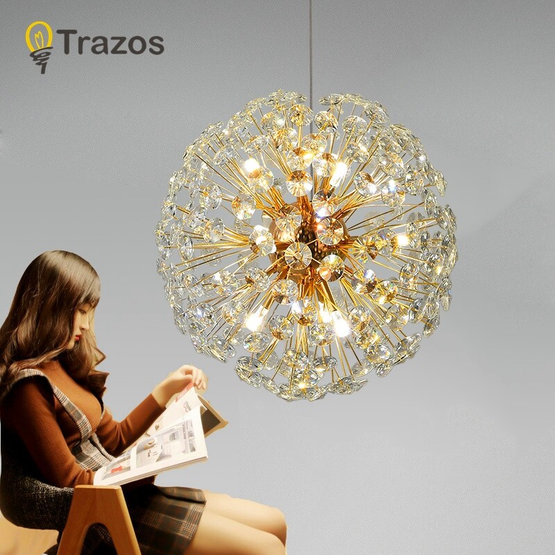 Modern Chandeliers Light For Living Room Dining Room Led Chandelier Hanging Lamp Modern Bedroom Crystal Lights Cafe Bar Decor ราคา 7,451 บาท*ส่งฟรี