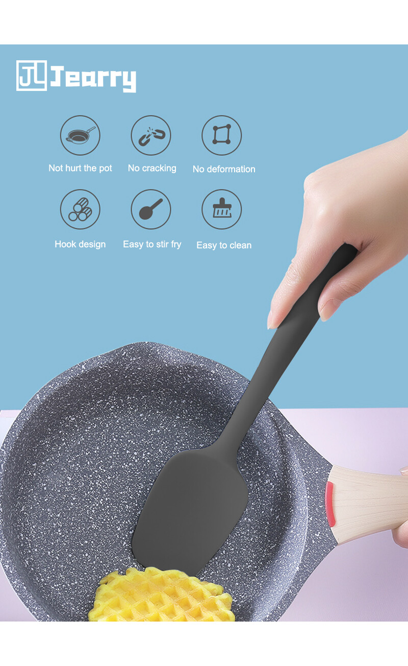 Spatola in silicone resistente al calore antiaderente da cucina_voghion.com