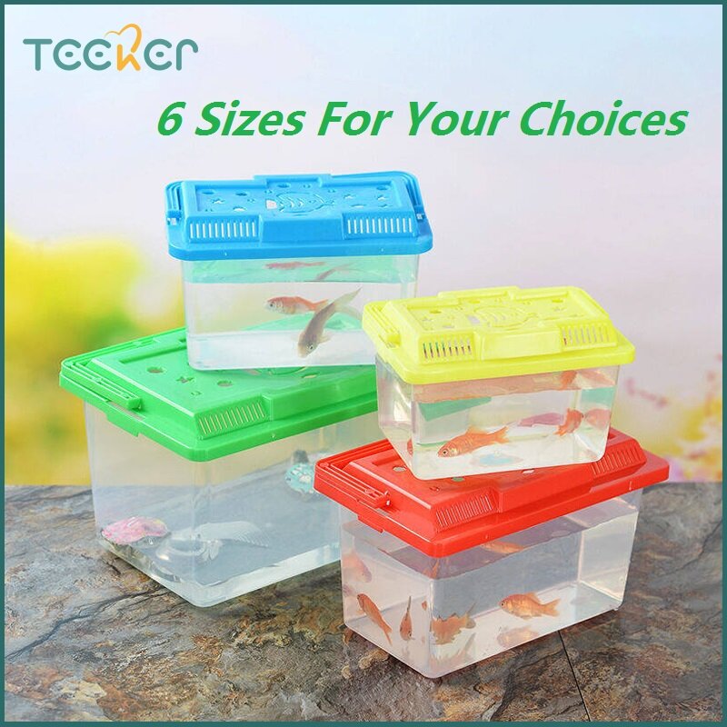 Teeker Bể Cá Mini Bể Cá Mini Để Bàn Bể Cá Cho Cá Vàng Betta Cá Nhỏ Cho Văn Phòng Kinh Doanh Gia Đình