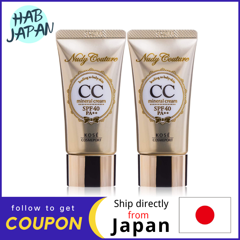 Gambar KOSE Nudy Couture Mineral CC Cream  SPF40 PA +++ 30g?Ship directly from Japan?