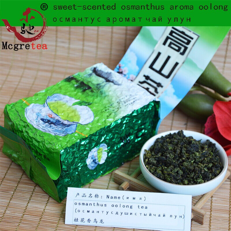 Gambar (Mcgretea ??? ?? ????? ??? 250G) Diimport dari Taiwan Tinggi Monutain Manis Wangi Oolong Osmanthus Fragrans