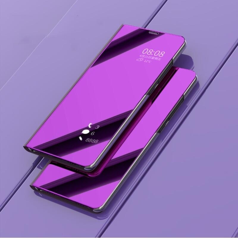 For Samsung Galaxy S10 Case Luxury Mirror Flip Leather Stand Smart View Cover Case For Samsung S10e S10plus S10plus Coque Fundas (4)
