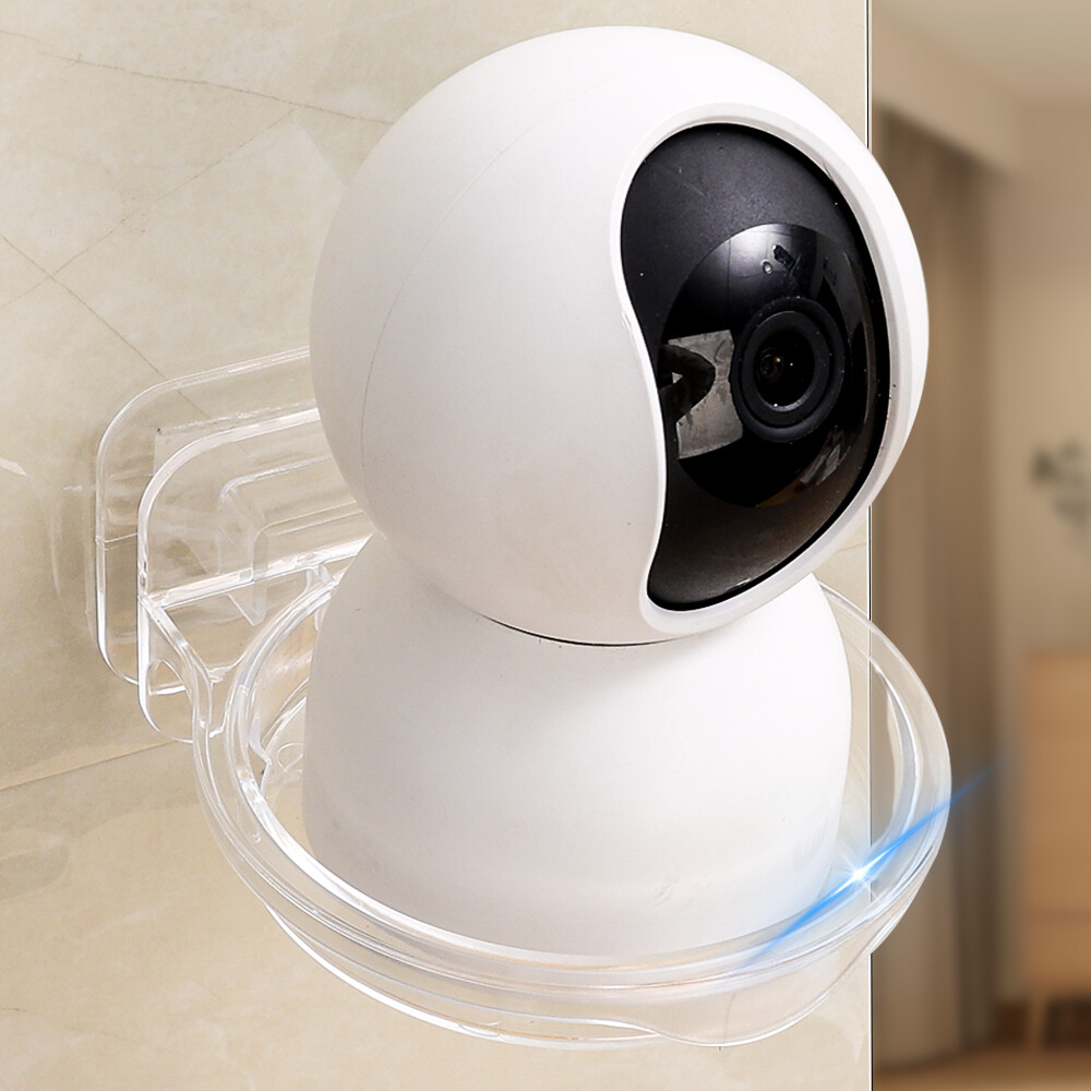 Wall-mounted Camera Storage Rack Baby Monitor Rack Punch-free Storage Rack for Living Room Office