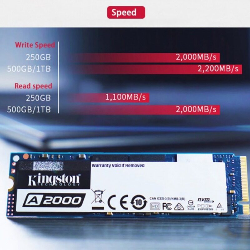 Nvme Pcie Ssd Sa2000m8 Review Kingston Sa2000m8 Review Kingston