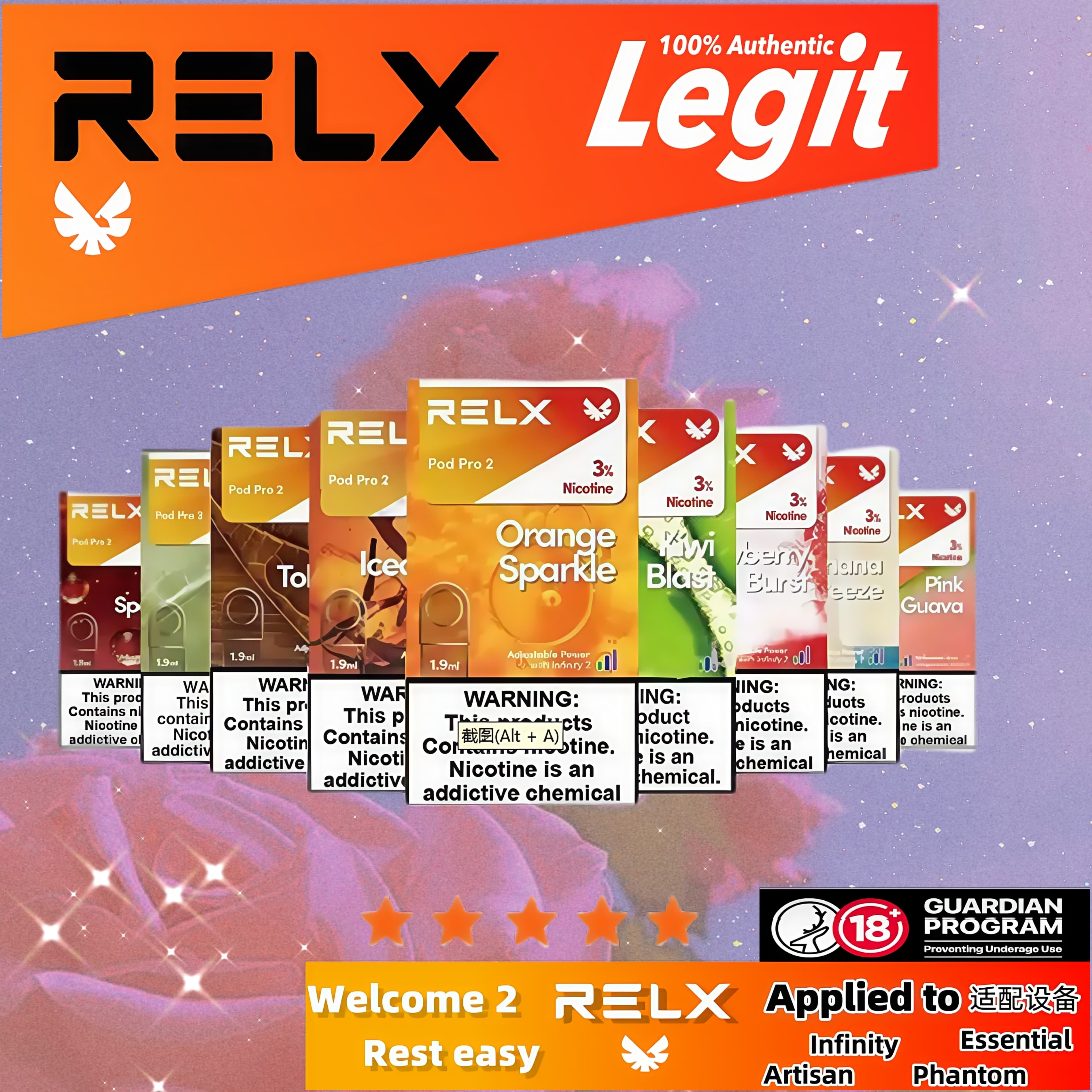 Buy Relx Pod Malaysia Online at a Better Price | Lazada Malaysia