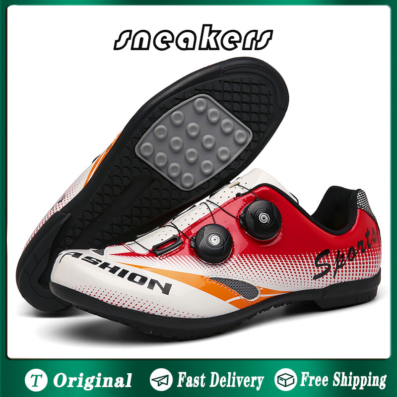 Giày Đạp Xe Cho Nam Và Nữ Giày Đạp Xe Không Khóa Bằng Cao Su Giày Thể Thao Đạp Xe Ngoài Trời Giày Đạp Xe Thường Ngày