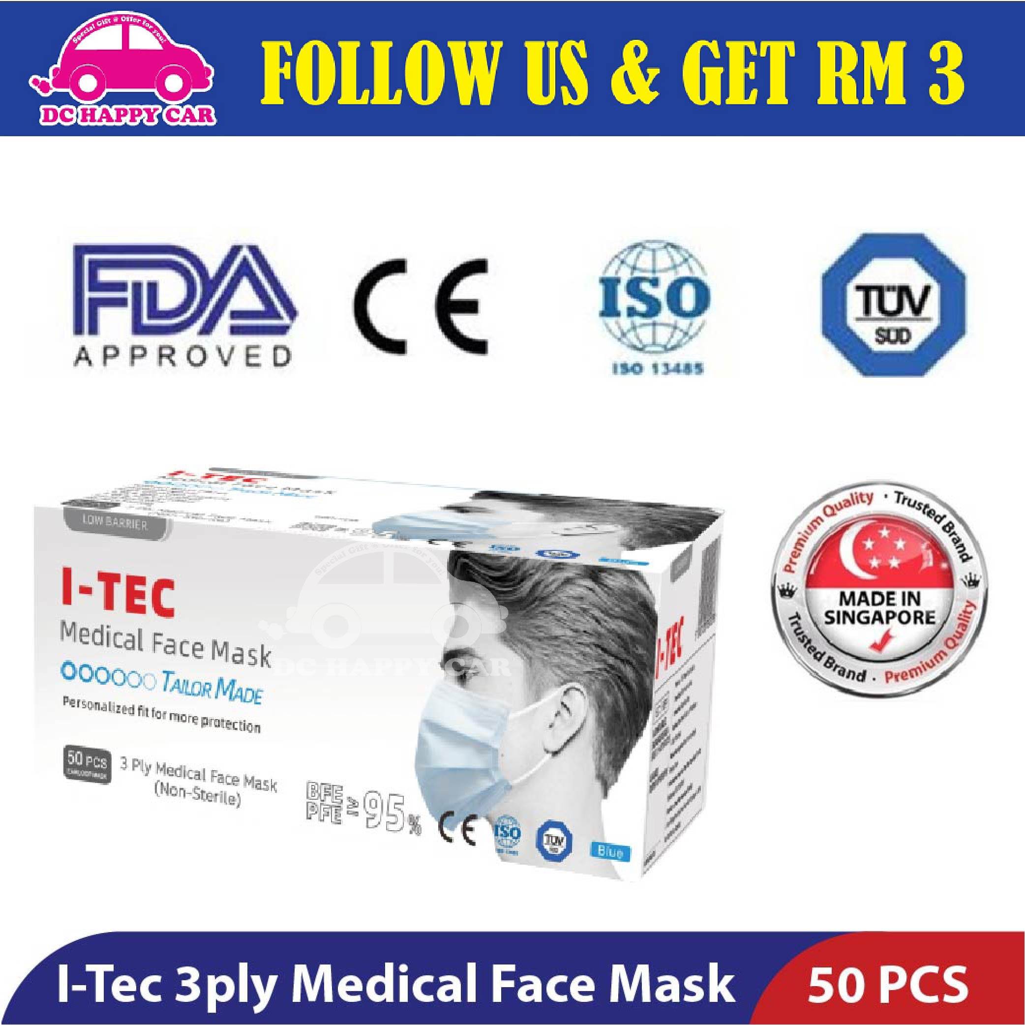 i tec medical face mask