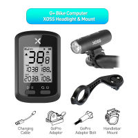XOSS XL-400 Bike Headlight Torch Light Waterproof USB Rechargeable Bicycle Front Light 400 LM Cycling LED Headlight 2000 mAh Flashlight MTB Handle Lamp