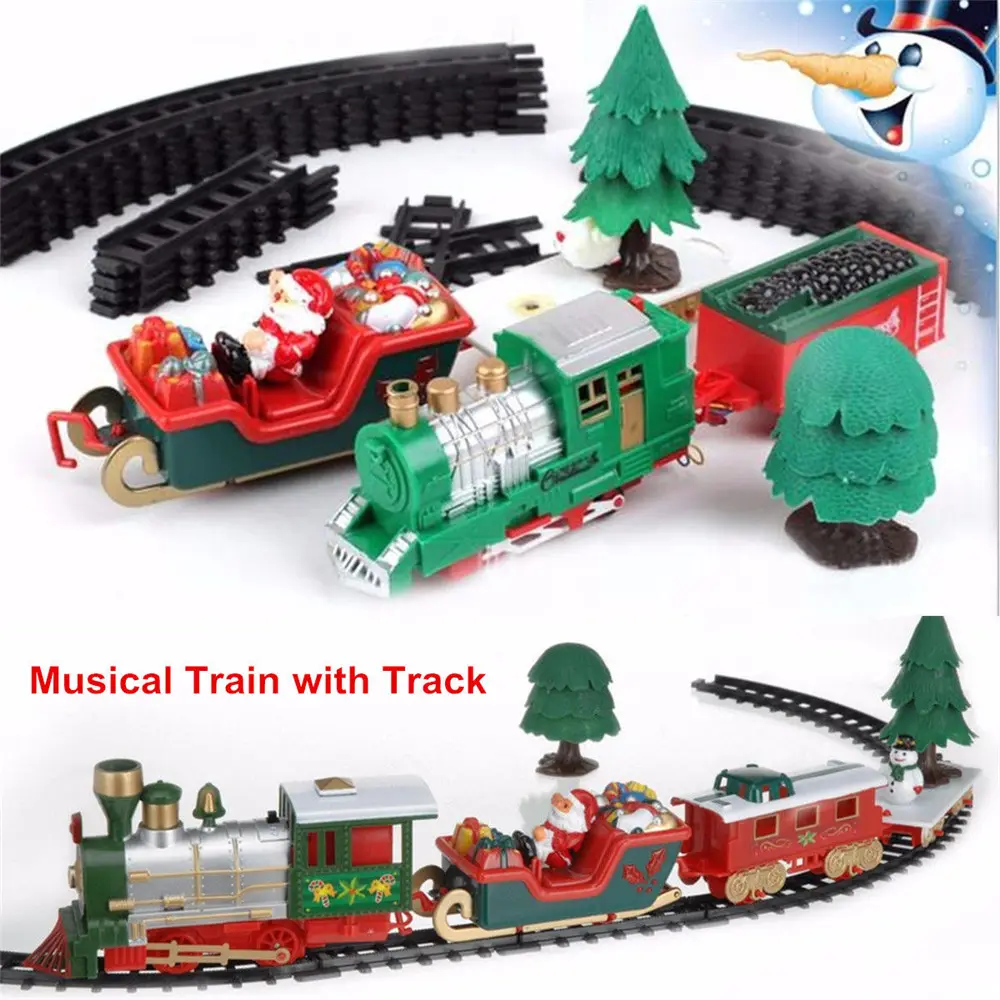 holiday christmas train set