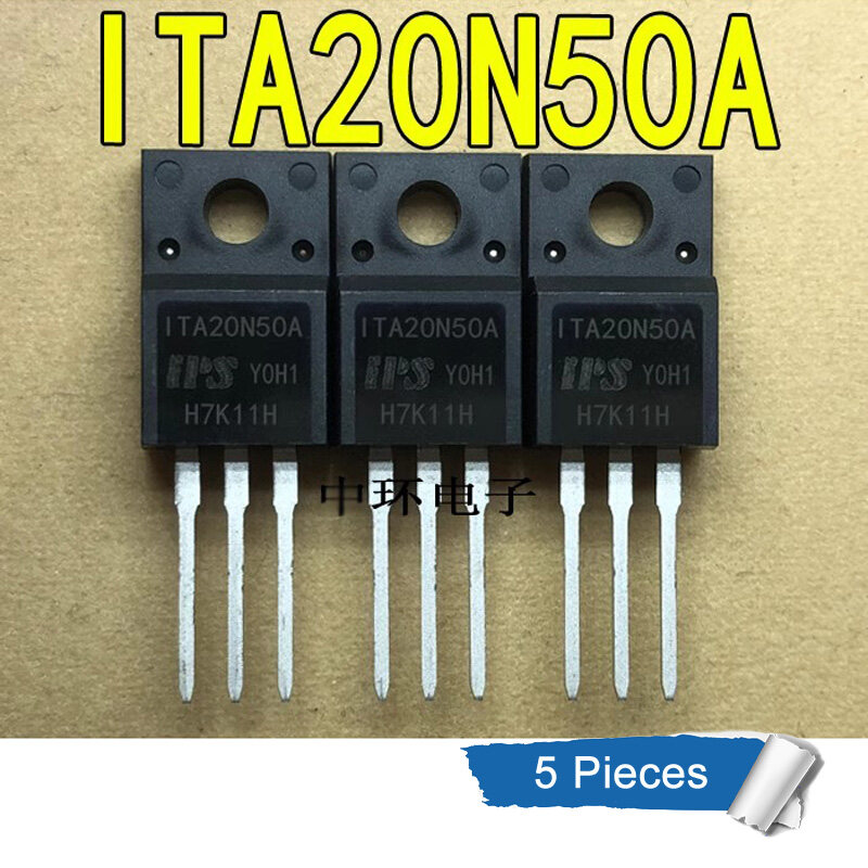 5 cái ita20n50a TO-220F ITA 20n50 20n50a to220f 20A/500V n-kênh MOSFET Transistor New Original IC