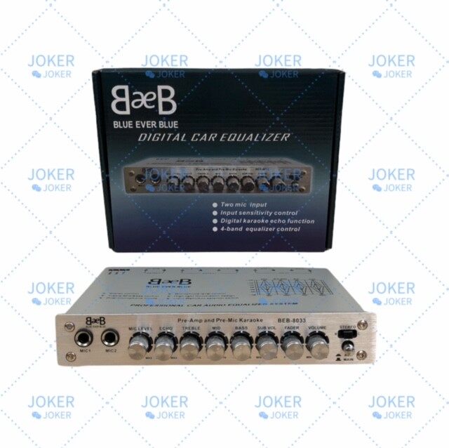 Beb Digital Car Equalizer Karaoke Pre 