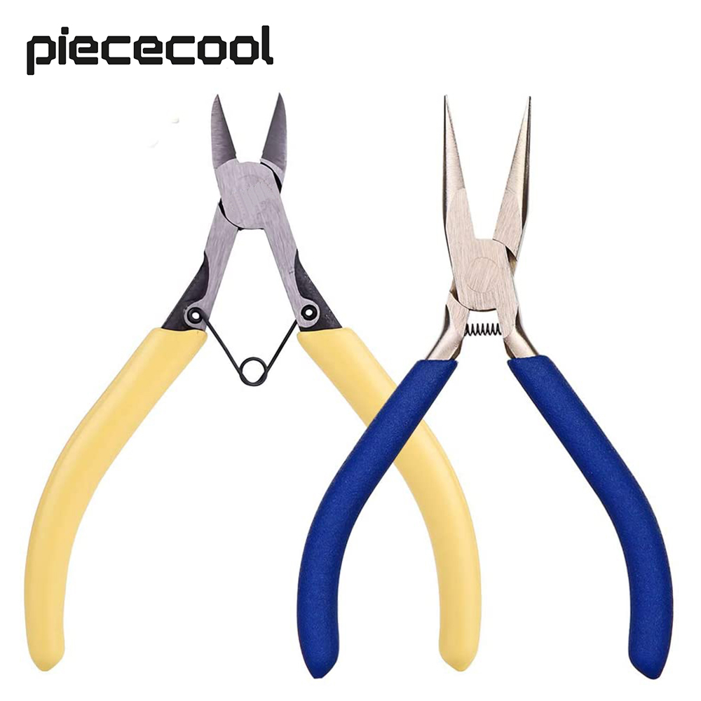 Piececool 2Pcs Model Tool Kit - Clipper - Needle Nose Pliers for DIY 3D Metal Puzzle - ยี่ห้อ Piececool ราคา 399 บาท*ส่งฟรี
