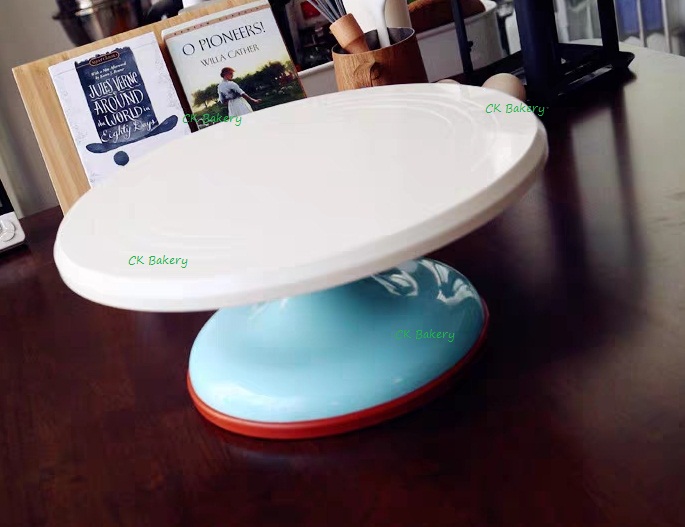 Gambar Cake Decorate Stand Cake Turntable Decorate Rotating Table   ?? ??????????? ????