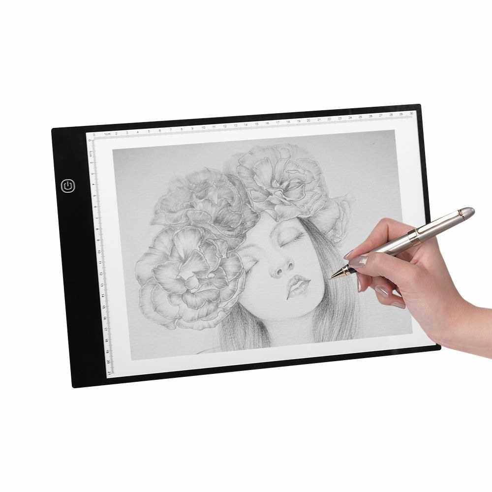 A4 LED Light Box Tracer Ultra-thin USB Powered Tracing Light Pad Board 3  Level Adjustable Brightness for Artists Kids Drawing Sketching Animation  X-ray Viewing (Standard) | Lazada