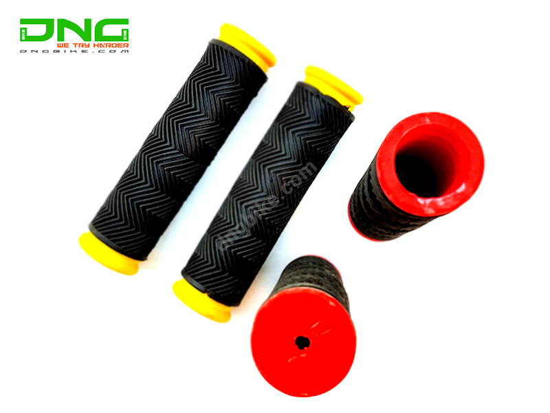 Tay nắm su xe đạp viền màu
