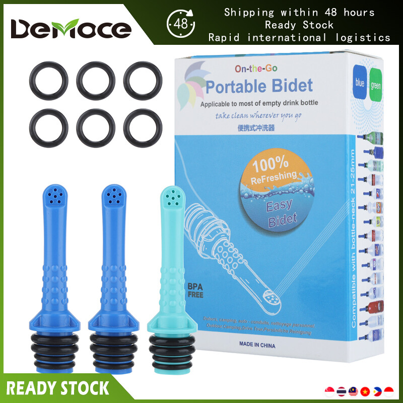 DeMoce Máy rửa vệ sinh chậu rửa di động Vòi rửa vệ sinh Máy phun Bidet Dụng cụ vệ sinh phụ nữ Flusher Press