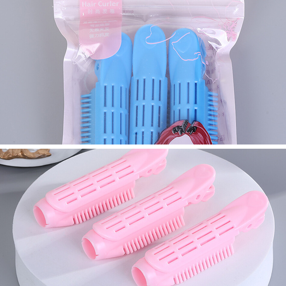 3 Cái Kẹp KẹP UốN Tóc Que Uốn Tạo Kiểu Tóc Mái Bông Ghim Tạo Kiểu Tóc Vật Tư Phụ Tùng Phụ Kiện Máy Uốn Tóc Thời Trang Cho Lười Kẹp Tóc Uốn Xoăn Máy Uốn Tóc Mái