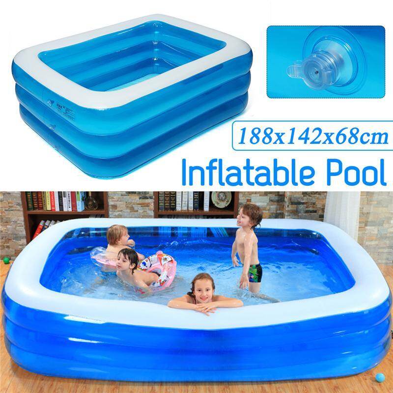biggest inflatable pool