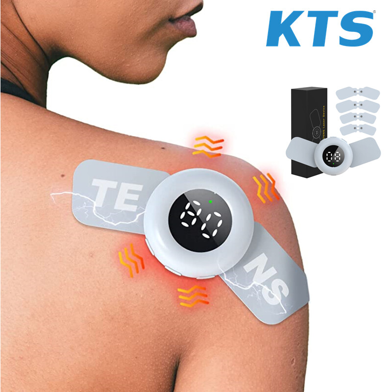 KTS Back Massager Neck Massager Deep Tissue Muscle Massager Percussion Massage Unit for Pain Relief Electric Shiatsu Back Massager Deep Kneading Shoulder Massager for Full Body Muscle ราคา 2,990 บาท*ส่งฟรี