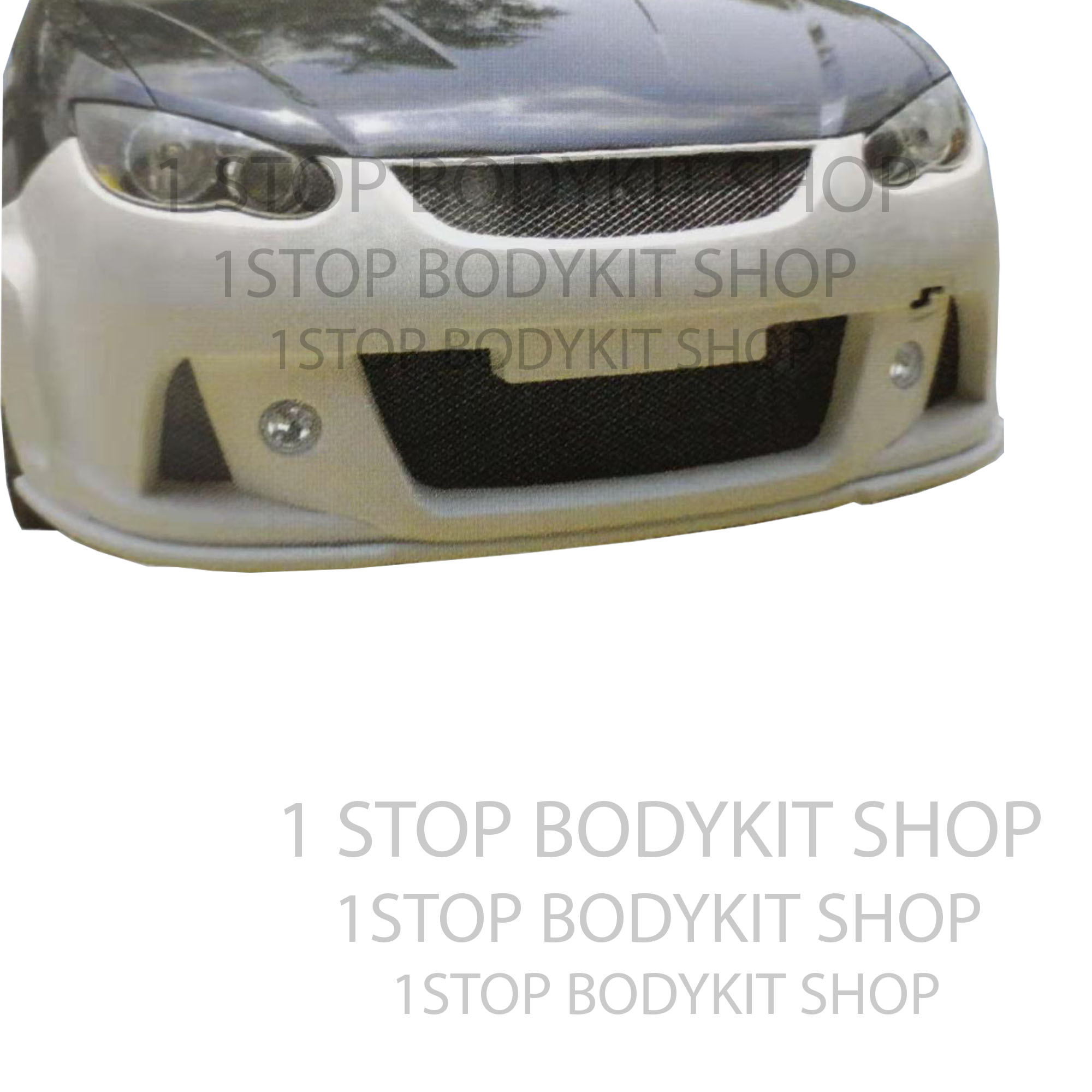 Proton Satria Neo R 3 Front Bumper Pu With Lamp Polyurethane Pu Skirt Lip Bodykit Lazada