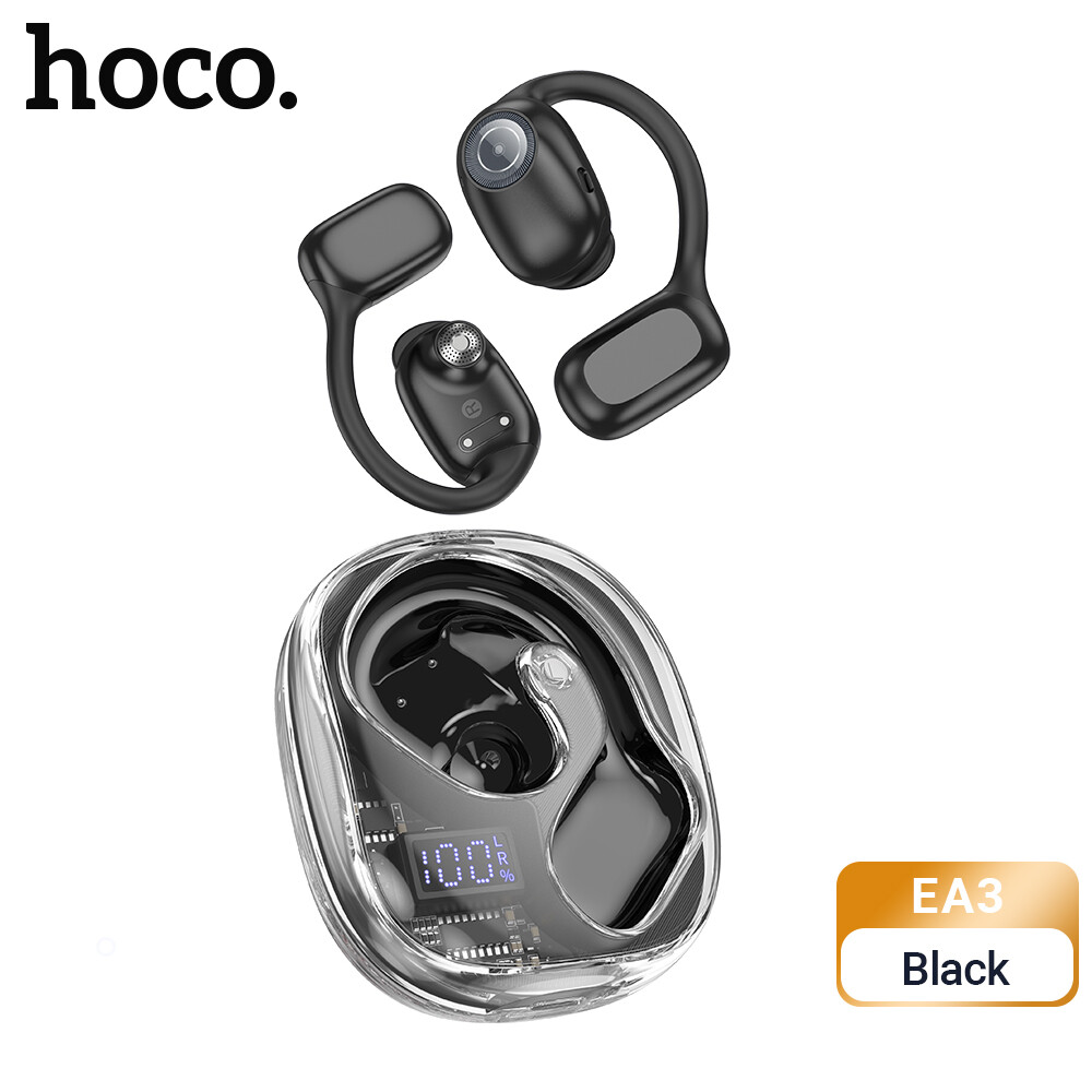 [2024 ] Hoco EA3 Tws Open True Wireless Earbuds Bluetooth 5.3 Earphones Ear Clip Sports Headphones Wireless Earbuds HD Stereo With Microphone for IOS&Android phone ราคา 899 บาท*ส่งฟรี