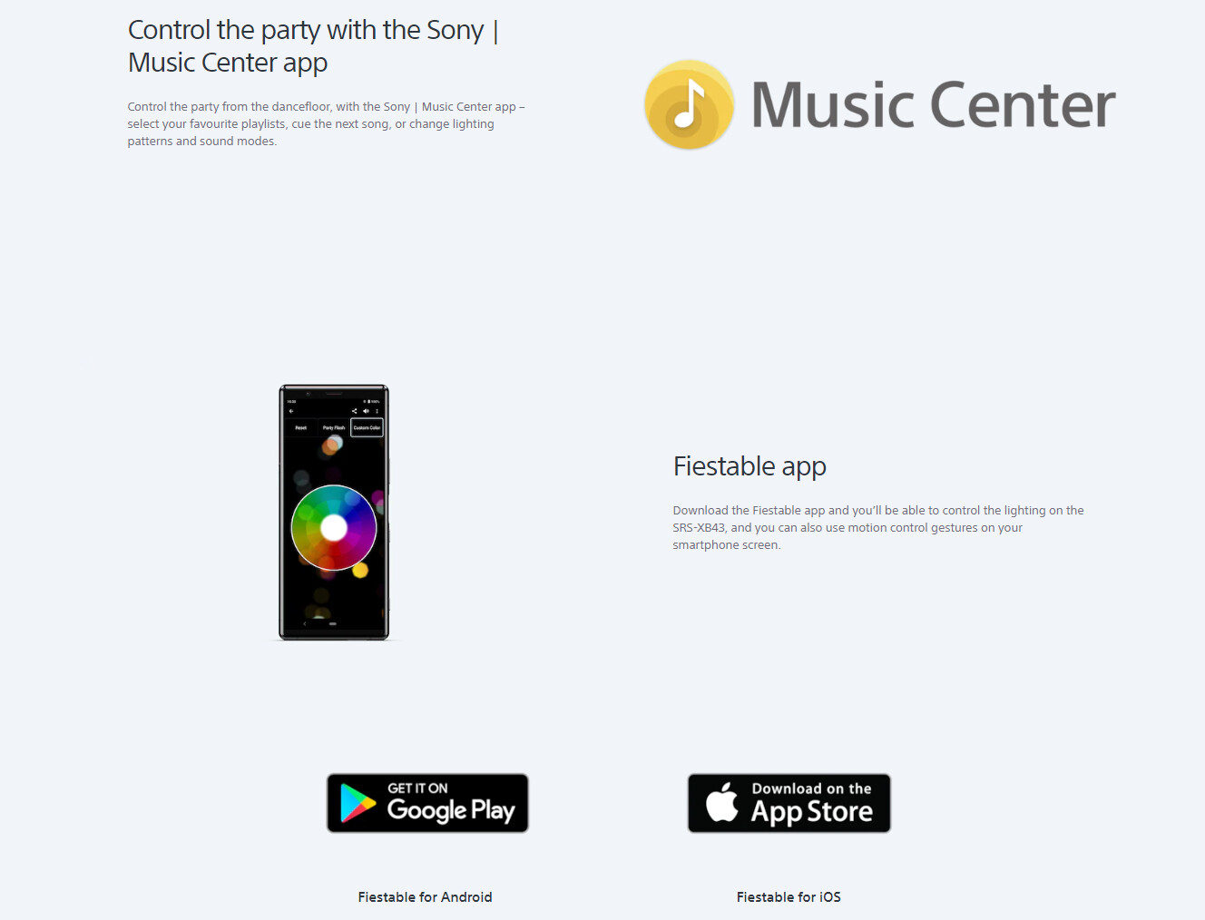 Sony SRSXB43 EXTRA BASS Wireless Portable Speaker IP67 Waterproof and