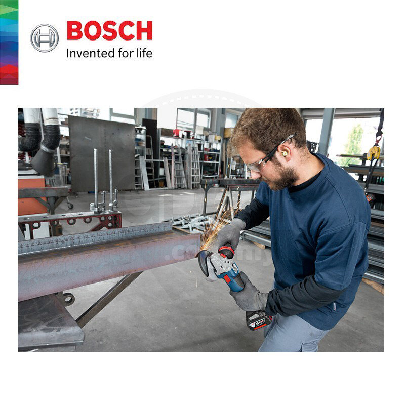 Bosch GWS 18V-10 Professional Cordless Angle Grinder Solo (HD)