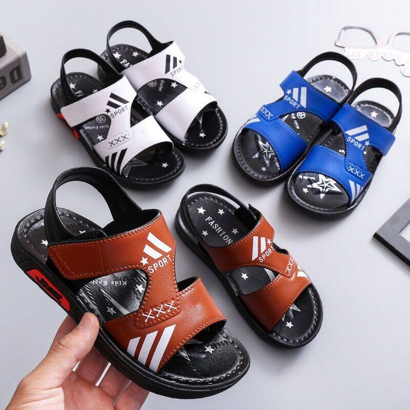 2019 Summer Baby Kids Sandals Slipper Beach Shoes Toddler Sandal Kid Shoes Baby Boys Girls Casual Closed Toe Beach Pool Flat PVC
