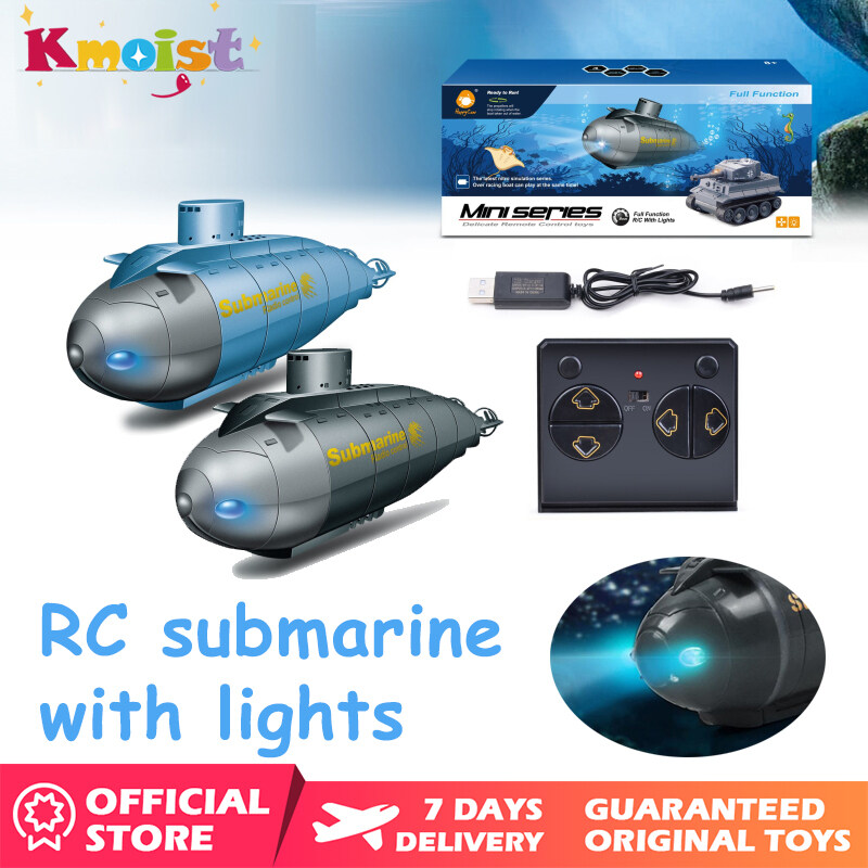 Kmoist RC Submarines toy Mini remote control Submarine Remote Control Boat