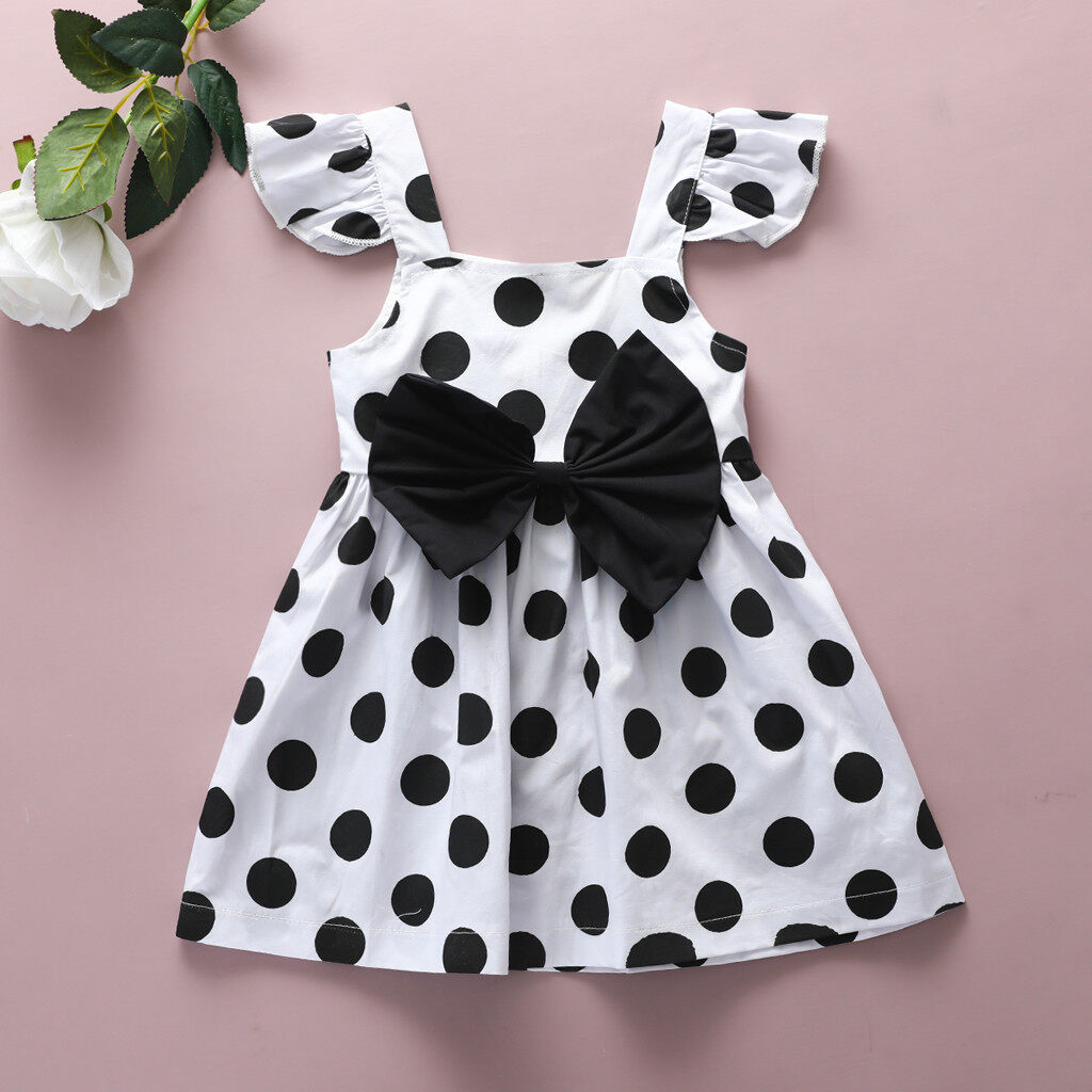 polka dot dress for baby girl