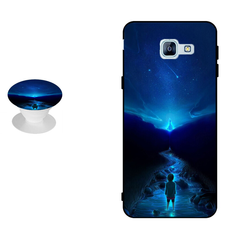 Ốp điện thoại silicon mềm cho điện thoại thông minh Samsung Galaxy A8 2016/A8100 Ốp lưng bảo vệ chống trầy xước Quà Tặng miễn phí với vòng và dây cùng mẫu