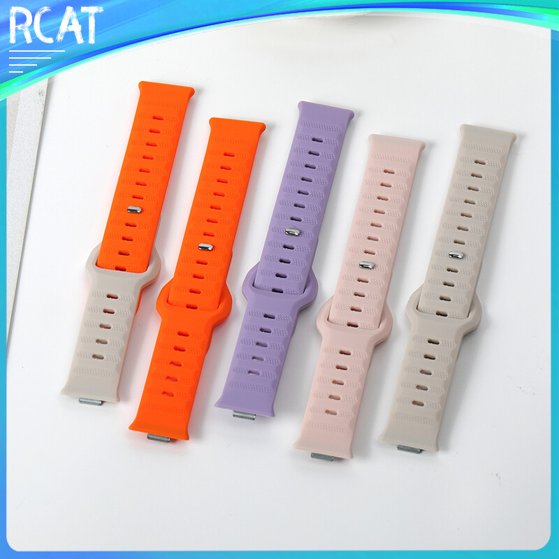 Sport Silicone Strap For Huawei Watch Fit 3 Breathable Smartwatch Replacement Wristband Bracelet for Huawei Fit3 Watchband Strap ราคา 71 บาท*ส่งฟรี