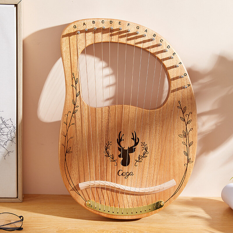 Đàn hạc lyre đàn hạc đàn piano 16/19/21/24/27/32 đàn piano đàn hạc đàn hạc đàn llyre đàn hạc gỗ mahogany nhạc cụ với điều chỉnh cờ lê phụ tùng dây