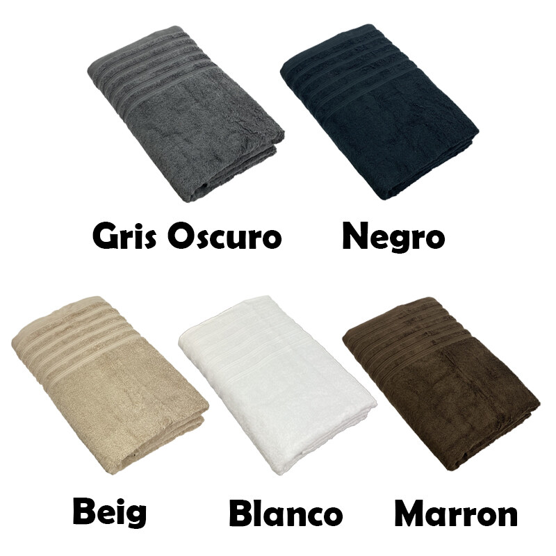 Aicasa Toallas de Baño 500 g/m² 100 algodón Natural suaves y