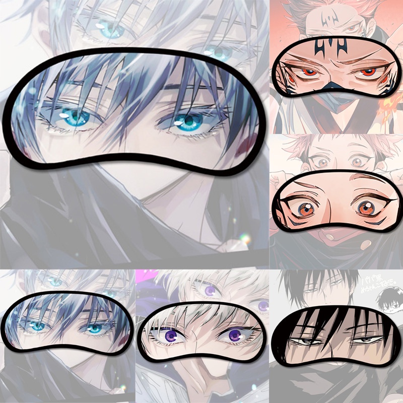 Miếng Che Mắt Anime Jujutsu Kaisen Miếng Che Mắt Gojo Satoru Itadori Yuji Miếng Che Mắt Bịt Mắt Miếng Che Mắt Ngủ Hỗ Trợ Giấc Ngủ Tự Nhiên