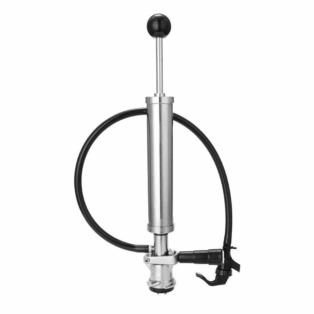 Gambar Beer Party Pump Keg Tap Beer Brewing Equipment Picnic Stainless Steel Chrome Home Brewing Homebrew (1)