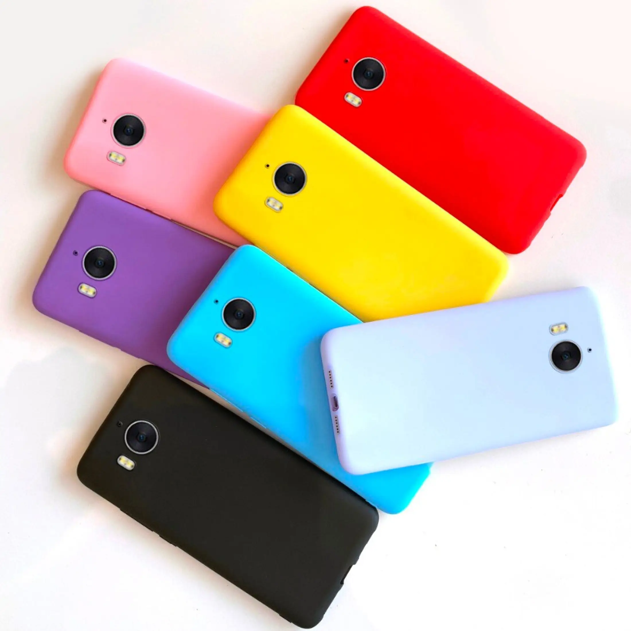 Untuk Casing Ponsel Huawei Y5 2017 Mya L22 Mya U29 Huawei Y6 2017 Casing Silikon Lembut Warna Permen Penutup Belakang Untuk Huawei Y5 2017 Lazada Indonesia