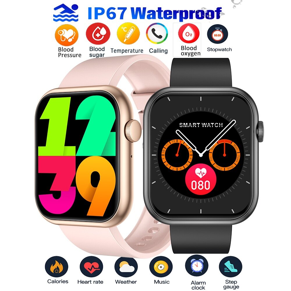 Non-Invasive Blood Glucose Smart Watch Blood Pressure Oxygen Monitoring Smartwatch For Men Women Bluetooth Voice Call Sport Waterproof Bracelet VS F57L ราคา 509 บาท*ส่งฟรี