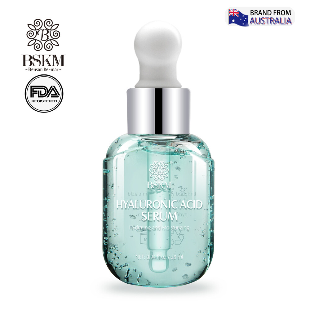 Gambar BSKM 28ml Hyaluronic Acid Serum Facial Skin Care Beauty Face Serum Hydrating Serum Repair Serum Whitening Serum For Face Mild Hydrating Moisturizing