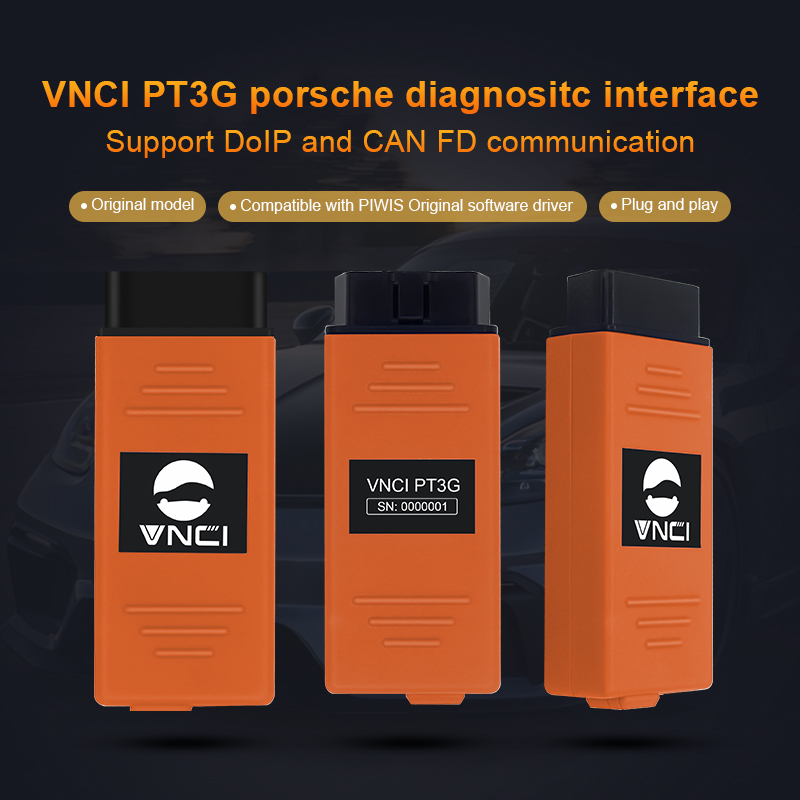 VNCI PT3G for Porsche Diagnostic Scanner Compatible with Original PIWIS Software Drivers Plug and Play ราคา 13,490 บาท*ส่งฟรี