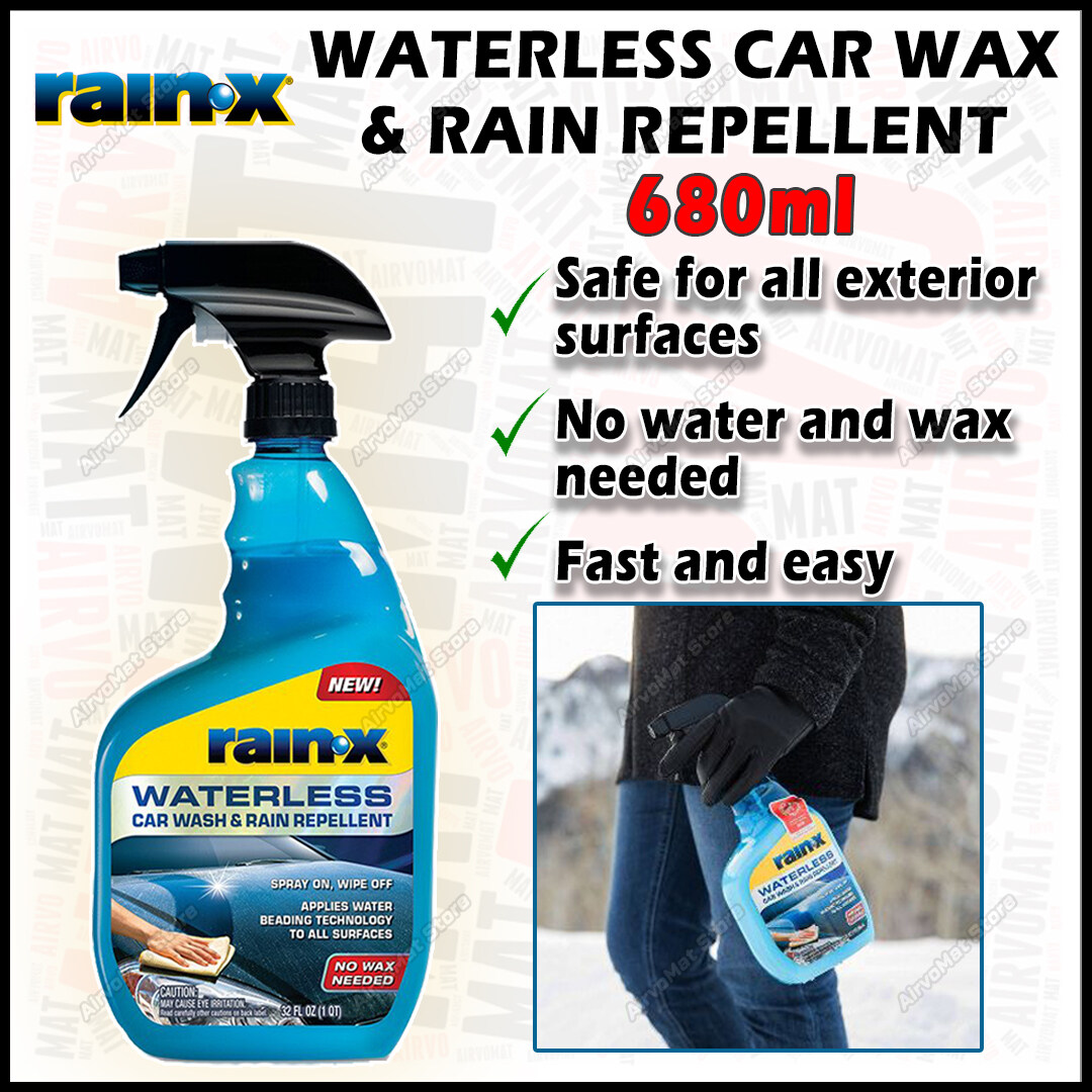 🌱 Rain-X / Rain - X / Rain X / RainX Original Waterless Car Wash & Rain  Repellent Car Care DIY Ready Stock Exterior Windscreen Mirror 946ml Coating  Protectant No Water /