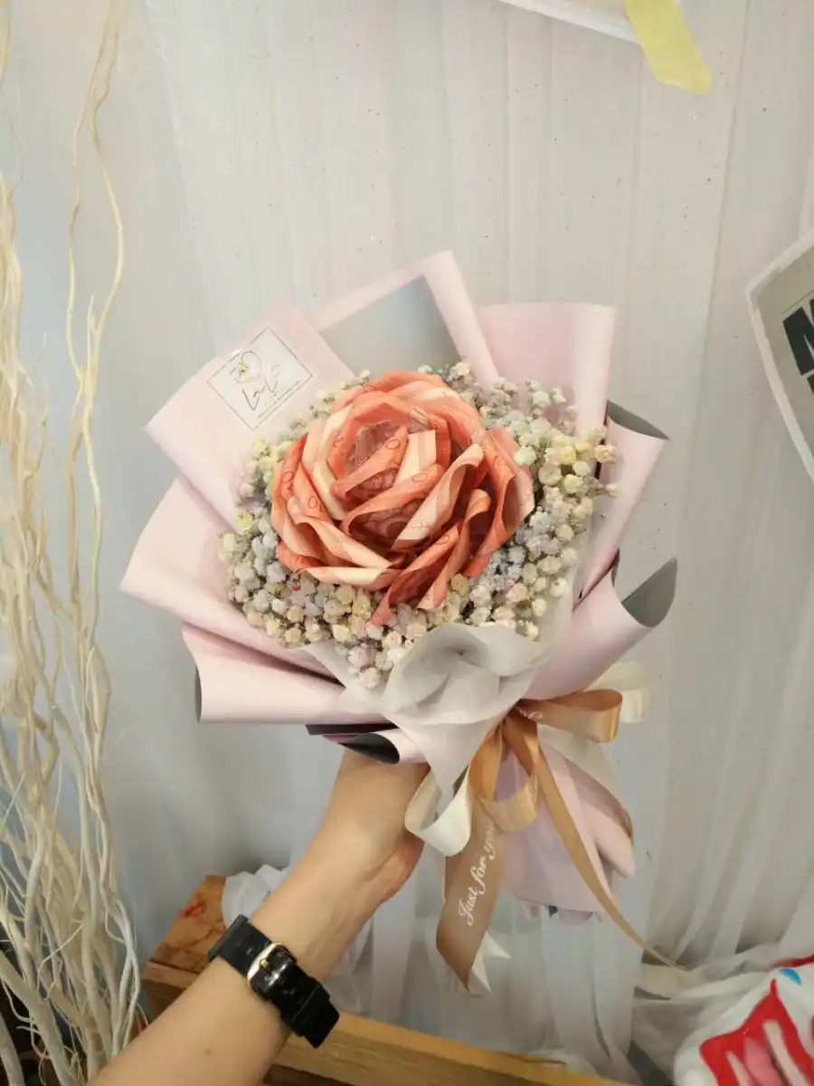 S Money Flower Rm10 X 10 Baby Breath Bouquet 山茶钱花 Rm10 X 10 满天星花束 Lazada